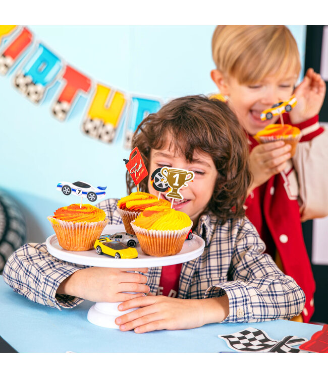 Race Car Toppers | 7 stuks