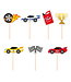 Race Car Toppers | 7 stuks