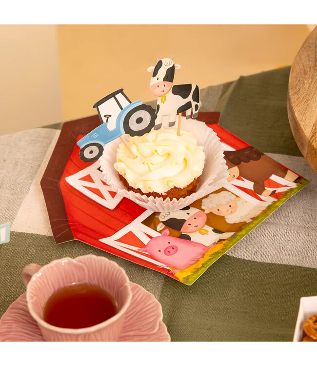 Toppers boerderij | 9 stuks