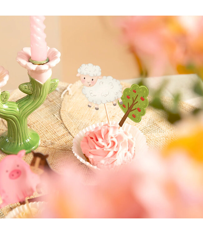 Toppers boerderij | 9 stuks