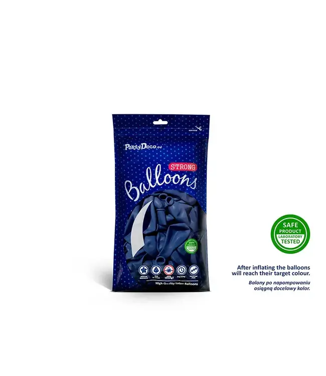 Ballonnen MINI Blauw | 5"= 12cm | 100 stuks