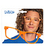 Party bril neon oranje