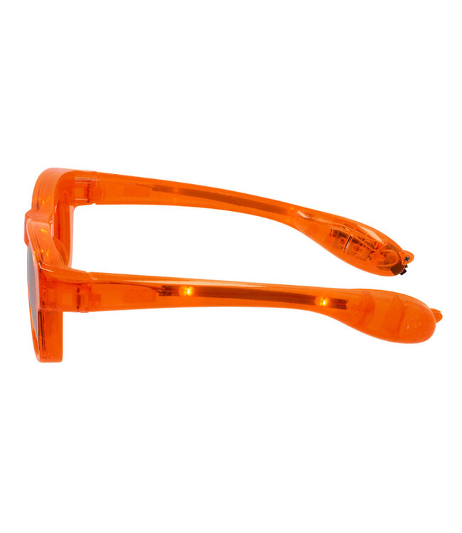 LED partybril Blink oranje
