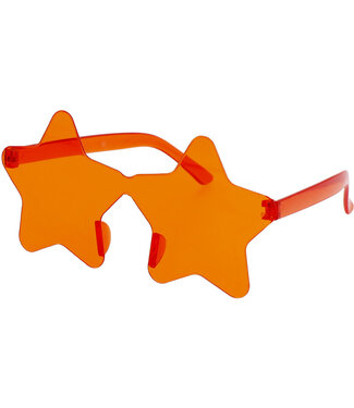 Folat Bril oranje ster