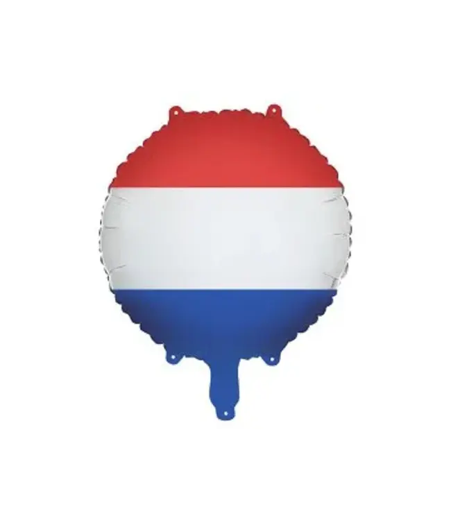 Folieballon Nederlandse vlag | 35 cm