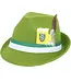 Oktoberfest Hoed Tiroler Groen