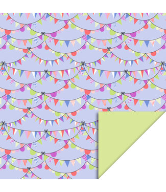 House of Products Cadeaupapier Party Guirlande Sky - Lime | 300 x 70cm