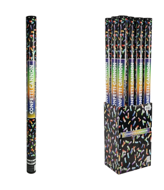 Feestdeco Confettikanon multicolour | 80 cm