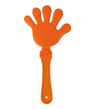Handklapper oranje