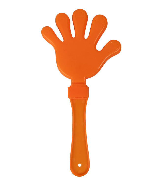 Handklapper oranje