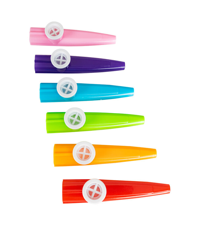 Kazoos toeters 6 stuks