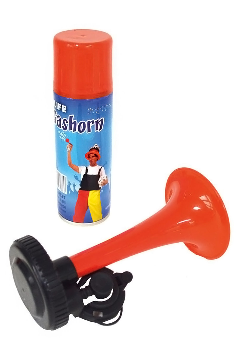 Toeter met gas 40ml - Feestdeco