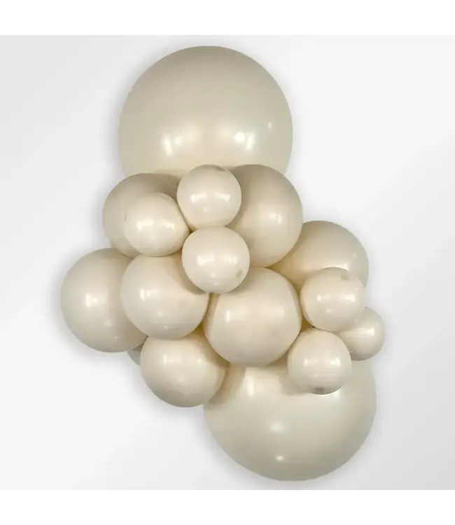 Ballonnen pastel dusk cream | 5" = 12cm | MINI