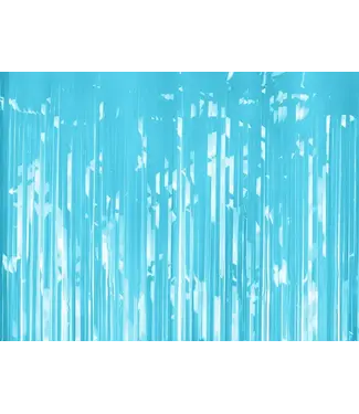 PartyDeco Feestgordijn Lichtblauw | 100 x 200cm