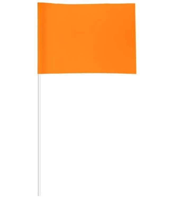 Zwaaivlaggetje oranje | 1 stuk