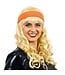 Hoofdband Neon oranje | 1 stuks | Zweetband