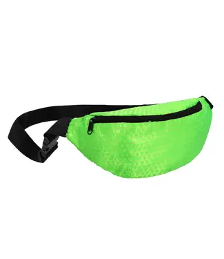 Heuptasje groen pailletten