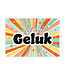 Artige Wenskaart | Heel veel geluk
