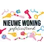 Artige Wenskaart | Nieuwe woning gefeliciteerd
