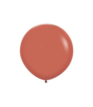 Sempertex OUTLET Reuzeballon Terracotta |  60cm = 24" | 1 stuk