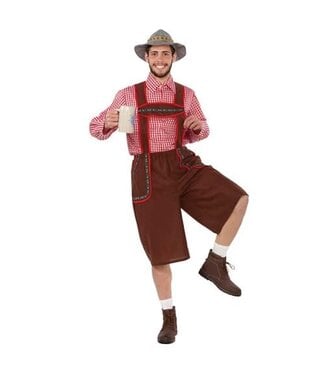 Fyasa Tiroler man Maat M/L | Blouser / Lederhose / Hoed
