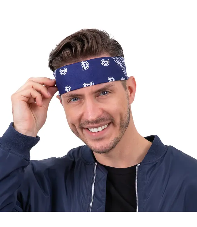Bandana navy blue | 54 x 54 cm