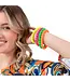 Armbanden NEON Disco 80's | 4 stuks