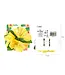 Haarclip Hawaii geel