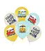 Ballonnen trein ChooChoo | 6 stuks