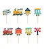 Toppers trein Choo Choo | 8 stuks