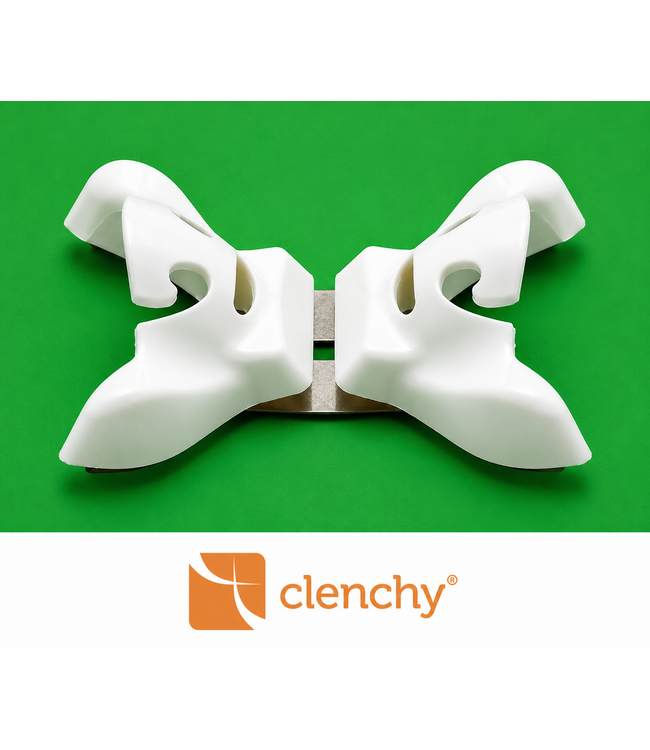 Slingerklemmen clenchy | 4 stuks | ZONDER punaises