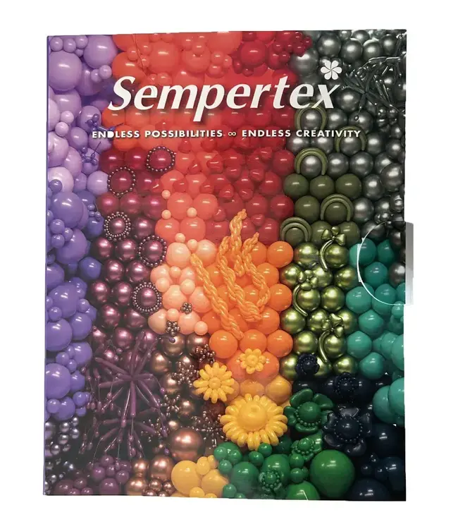 Kleurenkaart Sempertex 2025 | incl. ballonnen
