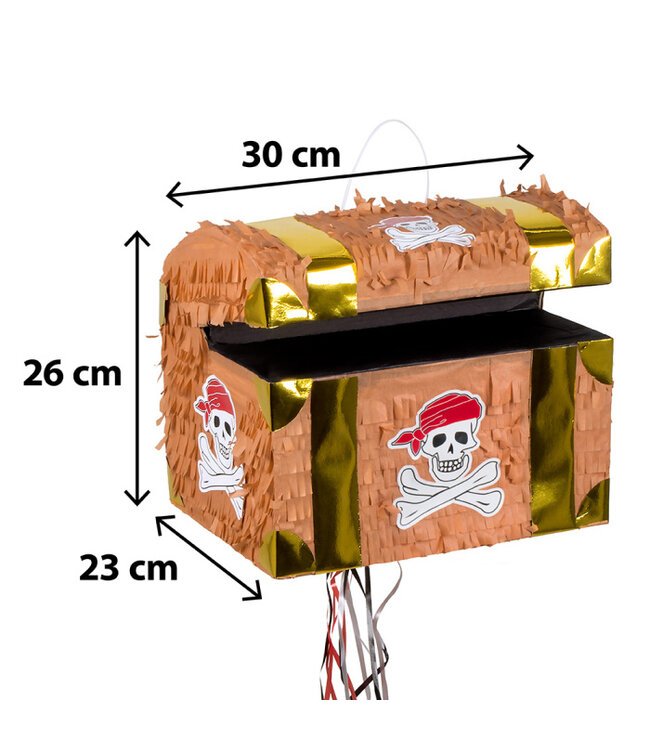 Trekpinata Schatkist | 30 x 26 x 23 cm