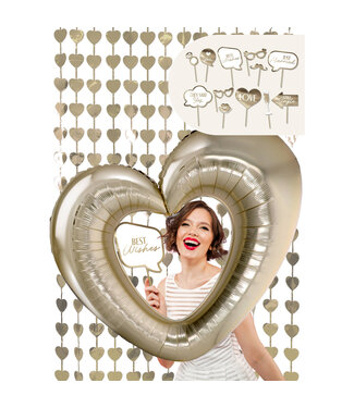 Folat Photo Booth Set wedding | 14 delig