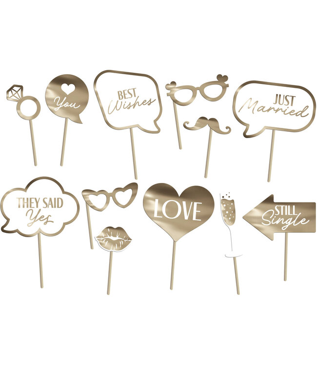Photo Booth Set wedding | 14 delig