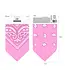 Bandana roze | 54 x 54 cm