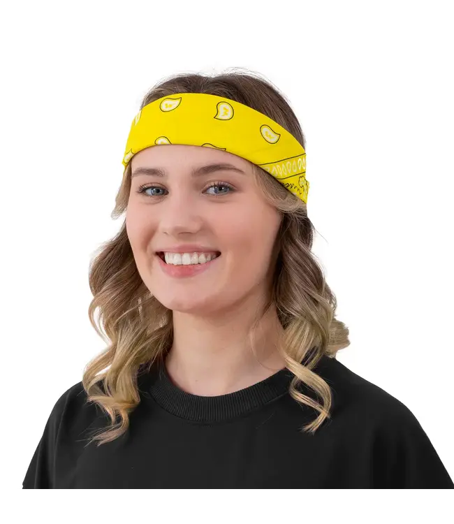 Bandana geel | 54 x 54 cm