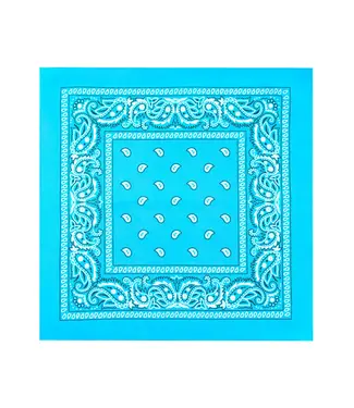 PartyPal Bandana lichtblauw | 54 x 54 cm