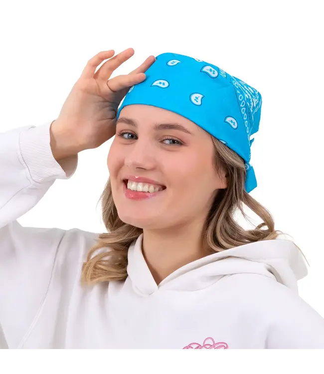 Bandana lichtblauw | 54 x 54 cm