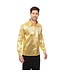 Blouse goud metallic | Maat M/L