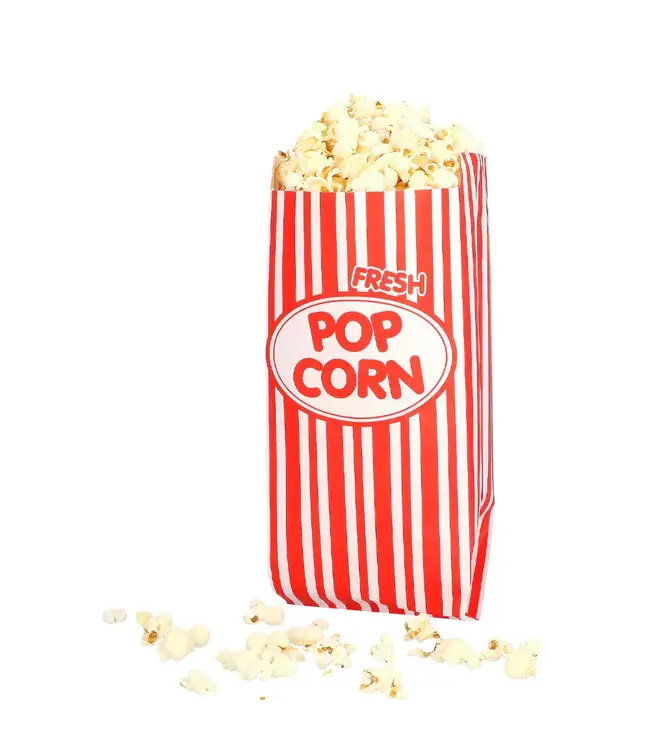 Popcorn uitdeelzakjes | 8 stuks
