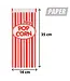 Popcorn uitdeelzakjes | 8 stuks