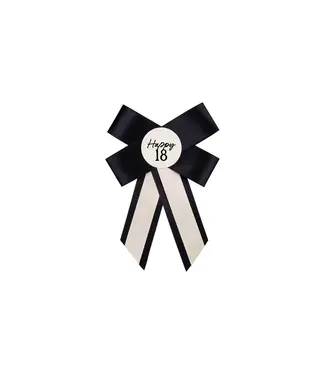 PartyDeco Strik broche Happy 18