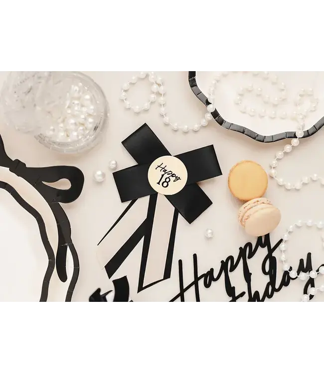 Strik broche Happy 18