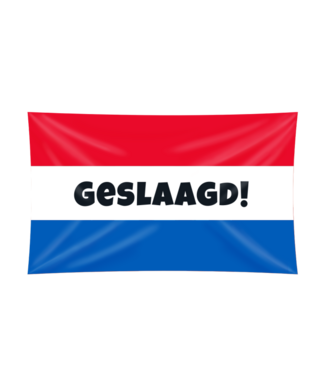 XXL vlag Geslaagd | 150 x 90 cm