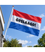 XXL vlag Geslaagd | 150 x 90 cm