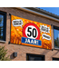 XXL vlag 50 jaar | 150 x 90 cm