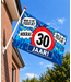 XXL vlag 30 jaar | 150 x 90 cm