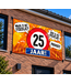 XXL vlag 25 jaar | 150 x 90 cm