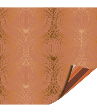 KP Cadeaupapier Luxury Lotus | 200x70cm | Dubbelzijdig